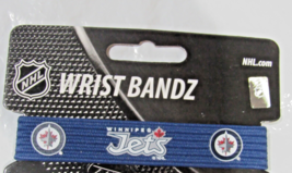 NHL Winnipeg Jets Wrist Band Bandz Officially Licensed Size Medium by Sk... - £13.29 GBP