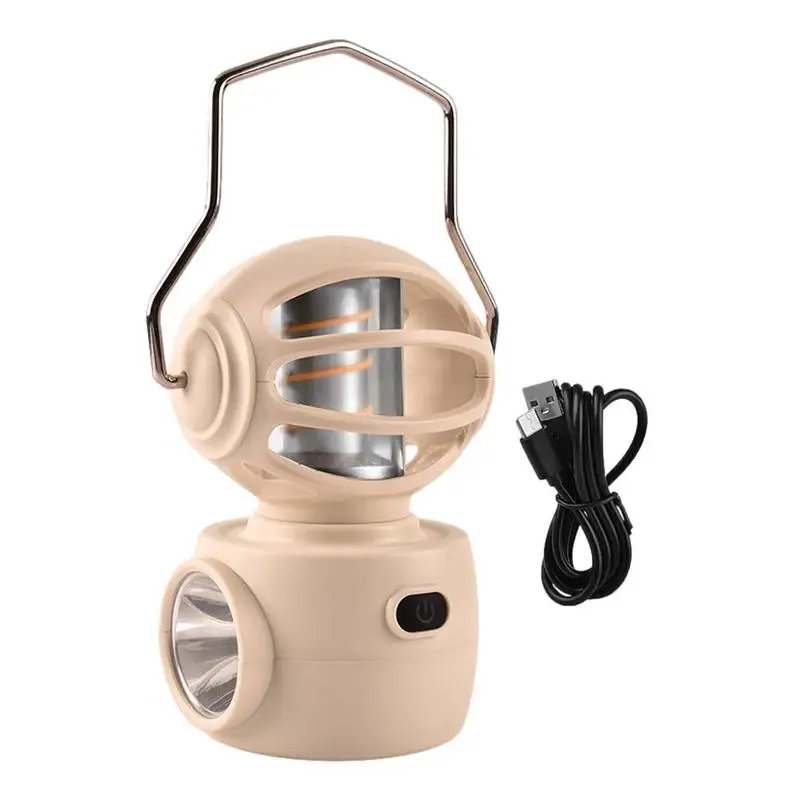 Camping Lantern Rechargeable Dual Lights Outdoor Tent Light Waterproof And - £17.29 GBP+