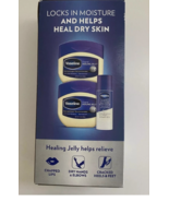 Vaseline Original Healing Jelly 13 oz 2 pack 26 oz + Balm Sticks - $26.97