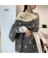 Moon Print Scarf - $37.97 CAD