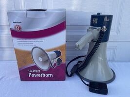 Radio Shack 10 Watt Powerhorn PA Bullhorn Hand-held Model 32-2038 box, N... - $98.99