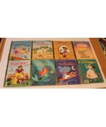 Lot of 8 Disney a Little Golden Books Children&#39;s Snow White Cinderella D... - £15.69 GBP
