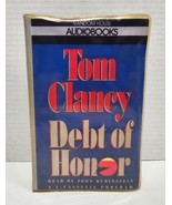 Pre Owned Debt of Honor Tom Clancy Cassette Tape Audiobook - £7.66 GBP