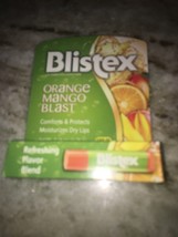 Blistex Orange Mango Blast Lip Balm 0.15 oz. Stick SPF 15 Made in USA - £11.01 GBP