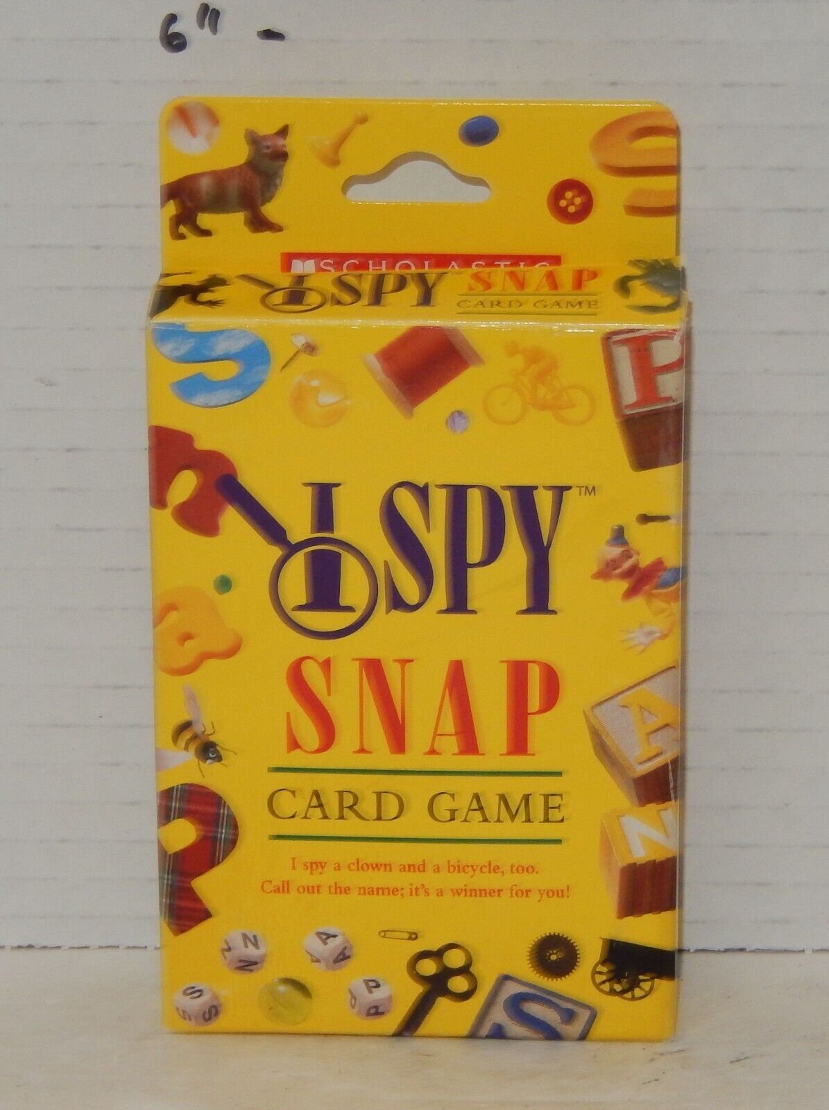 2004 Briarpatch Scholastic I SPY Snap Card Game Family - $9.85