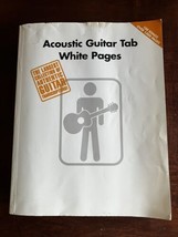 Hal Leonard Acoustic Guitar Tab White Pages Songbook - £9.90 GBP