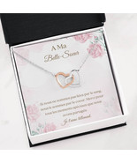 Belle-Soeur French Necklace Gift | Best Sister In Law Jewelry | French S... - £39.07 GBP+