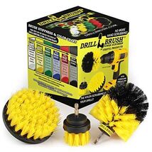Drillbrush 4 in. W Medium Bristle Metal Handle Drill Brush Set - $20.95