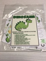 Dinosaur - Themed Learning Activities Package -LAMINATED - Teaching Supplies - $29.65