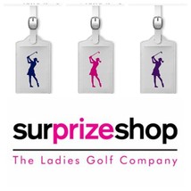 Surprizeshop Mujeres Golf Equipaje Etiqueta. Rosa, Morado O Azul Marino - $7.00