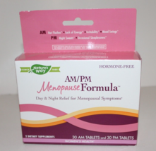 Nature&#39;s Way AM/PM Menopause Relief 60 Tablets Brand New - £23.18 GBP