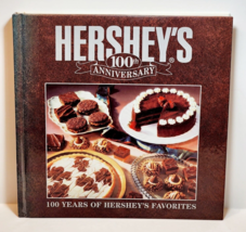 Hershey&#39;s 100 Year Anniversary Cookbook Vintage 1994 HC Chocolate Desserts - £24.87 GBP