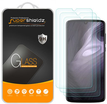 3X Tempered Glass Screen Protector Saver For Motorola Moto Z4 Play - £15.97 GBP