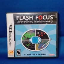 Flash Focus: Vision Training in Minutes a Day (Nintendo DS, 2007) CIB - £6.86 GBP