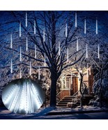 Outdoor Led Christmas Yard Decoration Meteor Shower Lights Tube Rain Gar... - £21.63 GBP