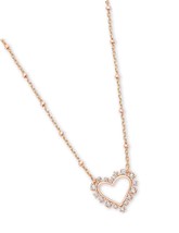 Women&#39;s Ari Heart Crystal Pendant Necklace - £157.50 GBP