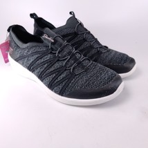 Skechers Womens Arya 23757 Slip-On Black Shoe Sneakers Size 8 - $19.79