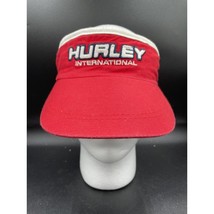 VTG Hurley International Visor Golf Tennis Red White Roadhouse Adjustabl... - £7.53 GBP