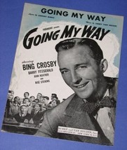 Bing Crosby Barry Fitzgerald Sheet Music Vintage 1944 Going My Way - £11.98 GBP