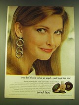 1966 Angel Face Makeup Ad - You don&#39;t have to be an angel Just look like one! - £14.55 GBP