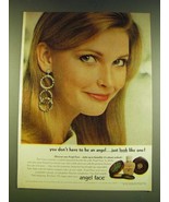 1966 Angel Face Makeup Ad - You don&#39;t have to be an angel Just look like... - £14.78 GBP