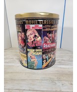 Movie Classics Popcorn Tin Casablanca Desire Wizard of Oz Trash Can Deco... - $40.73 CAD