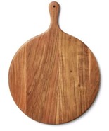 ACACIA Wood ~ Charcuterie Board ~ Serving Board ~ ROUND Board 21.25&quot; x 1... - $37.40