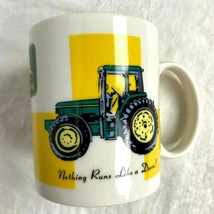 Nothing Runs Like a Deere! Mug John Deere Gibson Coffee Cup 12oz - $14.84