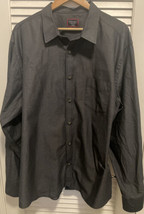 UNTUCKit Casablanca Gray Shirt Regular Fit EUC Size 3XL - £30.49 GBP