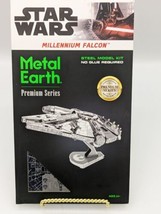 Disney ICONX Star Wars Millennium Falcon Laser Cut 3D Metal Model Kit New - £19.92 GBP