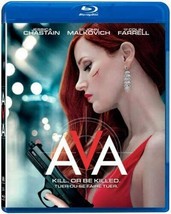 AVA (Blu-ray) Jessica Chastain, Colin Farrell, John Malkovich NEW - £9.31 GBP
