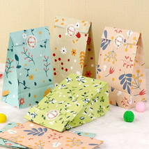 48PCS Floral Gift Bags, Cute Flower Pattern Goodie Bags for Kids Birthdays - £11.92 GBP