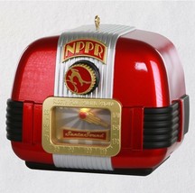 Hallmark 2019 Vintage Santa’s North Pole Public Radio Sound &amp; Lights Ornament - £18.18 GBP