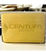 Vtg Century Telephone Thin Brass Telephone Address File Card - $21.75 CAD