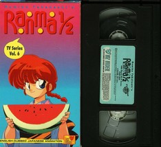 Ranma 1/2 Tv Series Vol. 6 English Dubbed Vhs Viz Video Tested - $9.95