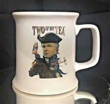 Rush Limbaugh TWO IF BY TEA 12 Oz Mug Art Deco Print Made in USA - £7.37 GBP