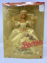 Mattel Dream Bride Barbie 1991 Never Opened Box Yellowed - $28.49