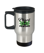 Coffee Travel Mug Funny Plants Are Friends Garden  - $22.95
