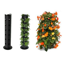 Flower Tower Vertical Planter, Freestanding, 3 - Feet (Single / 2 Pack /... - £19.49 GBP+