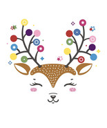 Paper+Design Christmas Deer Luncheon Napkins - ColourfulDeer - $33.45