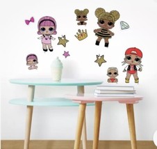 1.68 - 7.22W x 1.35 - 9.19H in. • Made of vinyl • LOL Surprise character decals - £12.30 GBP