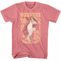 Woodstock Men&#39;s T-Shirt Summer of Love &#39;69 3 Days of Peace &amp; Music - £22.11 GBP+