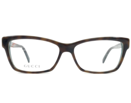 Gucci Eyeglasses Frames GG3562 LA2 Tortoise Green Cat Eye Full Rim 53-14... - £177.60 GBP