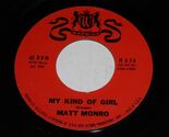 Matt Monro My Kind Of Girl This Time 45 Rpm Record Warwick 636 VG+* - $9.99