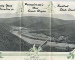 Bucktail State Park Brochure Clinton Cameron County  Pennsylvania 1950&#39;s - $23.82