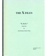 1994’s THE X-FILES: “E.B.E.” repro sci-fi TV series first season script - $30.88 CAD