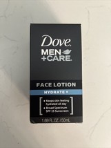 Dove Men + Care Face Lotion Hydrate with Broad Spectrum SPF 15 1.69 Oz Exp 8/23 - £9.18 GBP