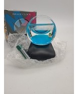 RARE Vintage New Image Clock Liquid Star NOS Duck Turtle Blue Water Hard... - €67,38 EUR