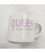 Coffee Mug Queen Of Everything Lavender Funny Gift Large - £12.44 GBP