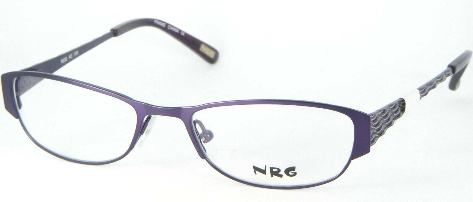 Neue Silber Dollar NRG 555 R555 #2 Lila Brille Brillenrahmen 48-16-130mm - $66.33